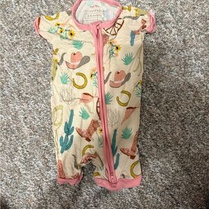 Little Sleepies Ready to Rodeo Shorty